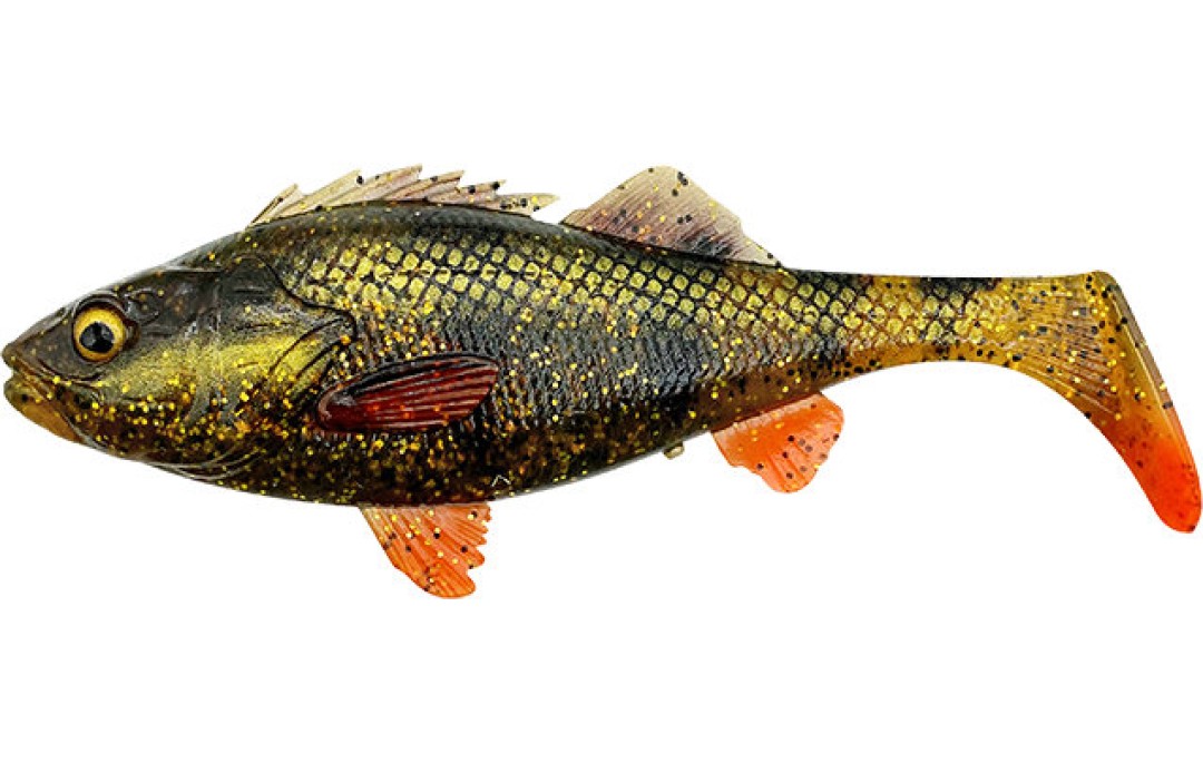 Przynęta gumowa 4D Perch Shad Bulk 12,5cm 20g Motoroil UV Savage Gear