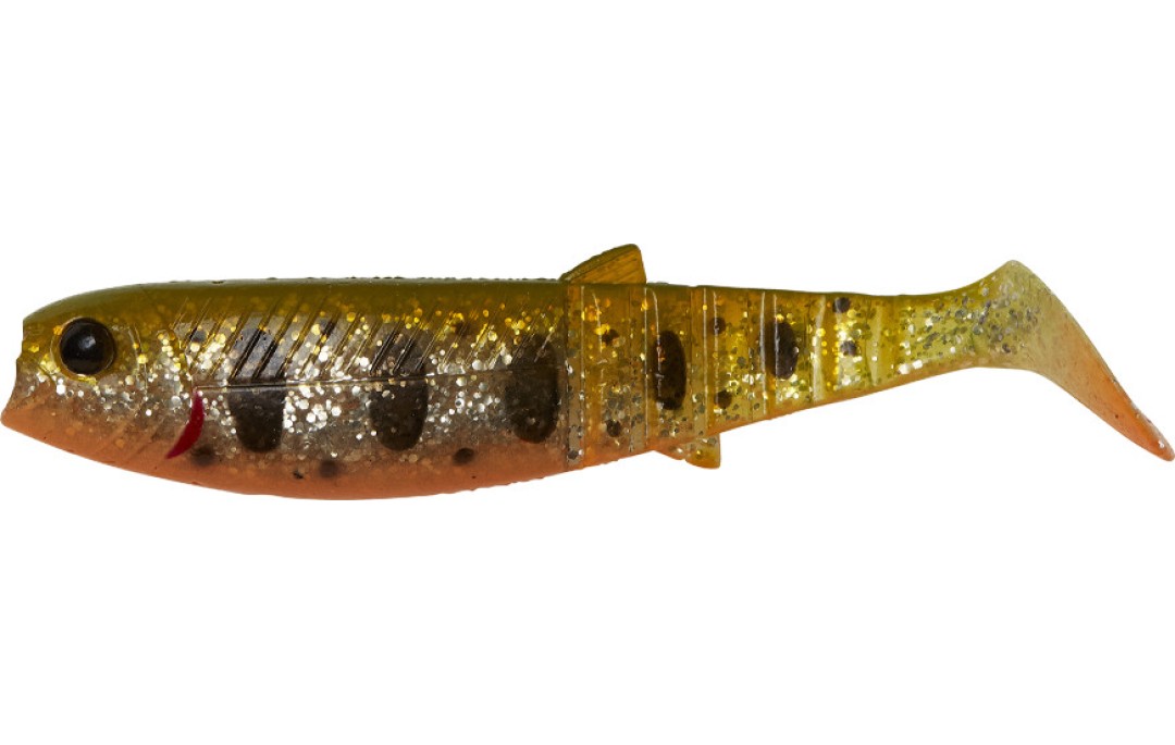 Przynęta gumowa Cannibal 10cm Olive Smolt UV Savage Gear