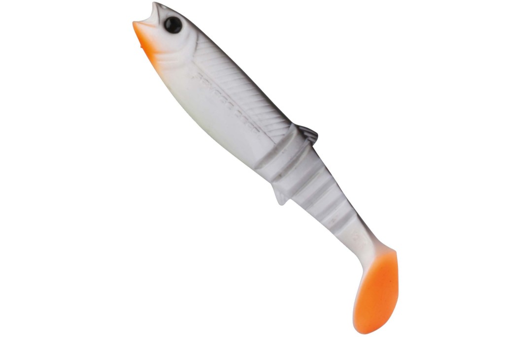 Przynęta gumowa Cannibal 10cm White & Black Savage Gear