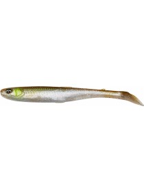 Przynęta gumowa Slender Scoop Shad 11cm Green Silver Savage Gear