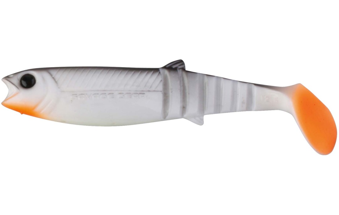 Przynęta gumowa Cannibal 10cm White & Black Savage Gear