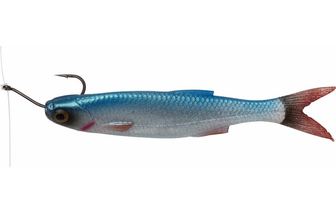 Przynęta gumowa Craft Dying Minnow Blue Pearl 10cm Savage Gear