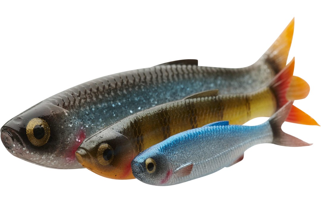 Przynęta gumowa Craft Dying Minnow Blue Pearl 10cm Savage Gear