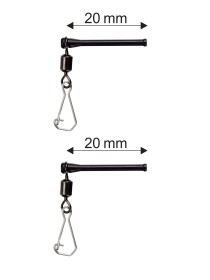 Rurka antysplątaniowa Micro 2cm 2szt Stonfo