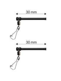 Rurka antysplątaniowa Micro 3cm 2szt Stonfo