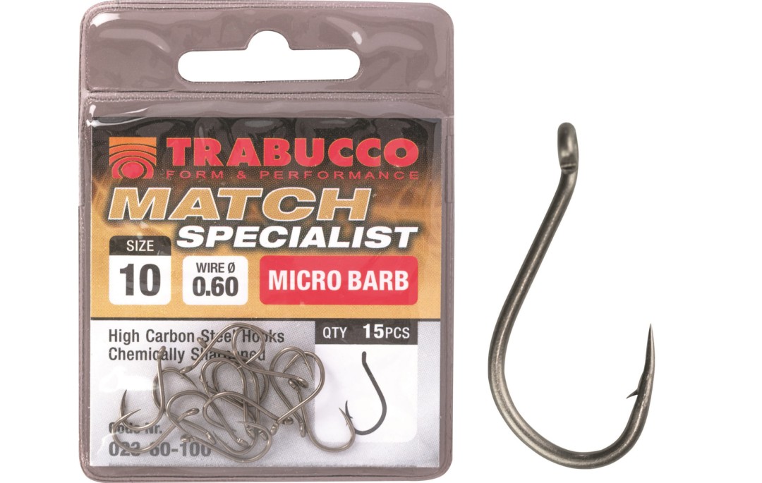 Haczyki Match Specialist Micro Barb nr 16 Trabucco