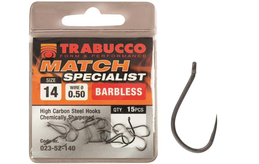 Haczyki Match Specialist nr 16 Trabucco