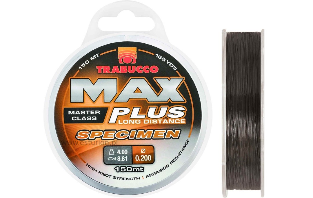 Żyłka Max Plus Carp 300m 0,35mm Trabucco