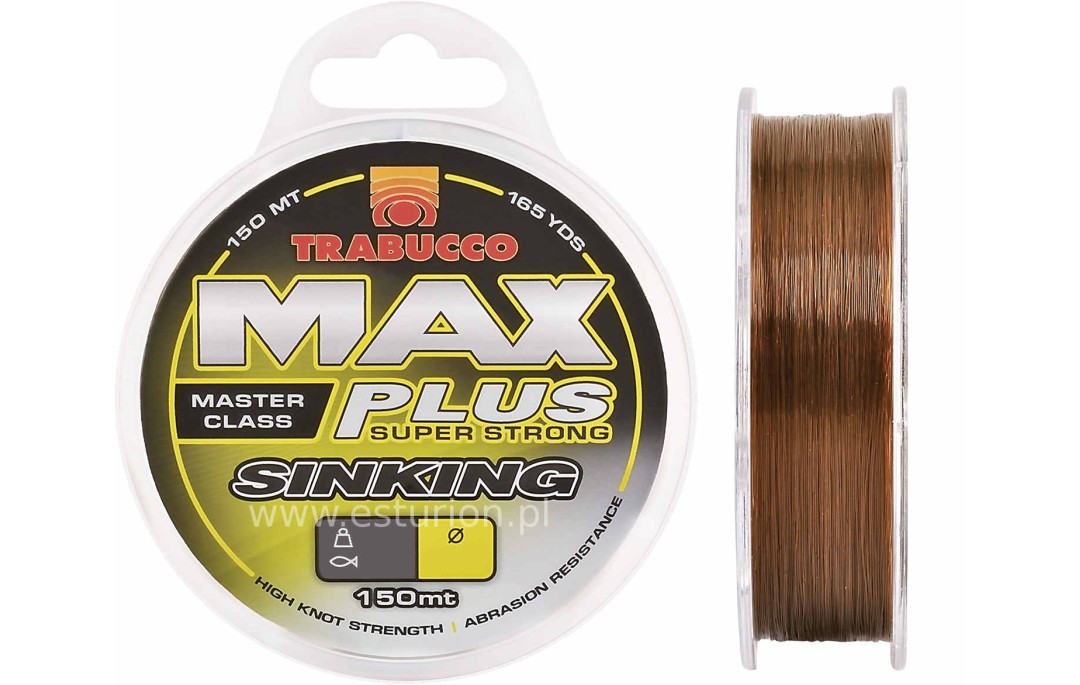 Żyłka Max Plus Sinking 0,20mm 150m Trabucco