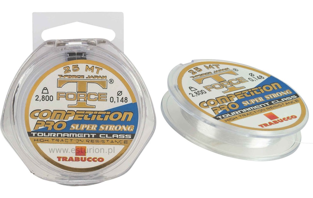 Żyłka T-Force Competition Pro 0,18mm 25m Trabucco