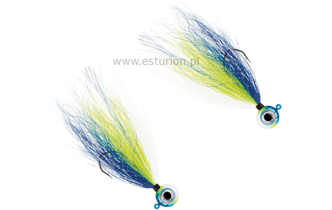Koguty Moontail Jig Blue Fire UV 3/0 7g VMC