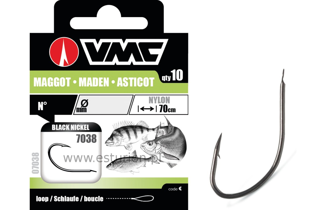 Przypony Maggot BN nr 12 VMC