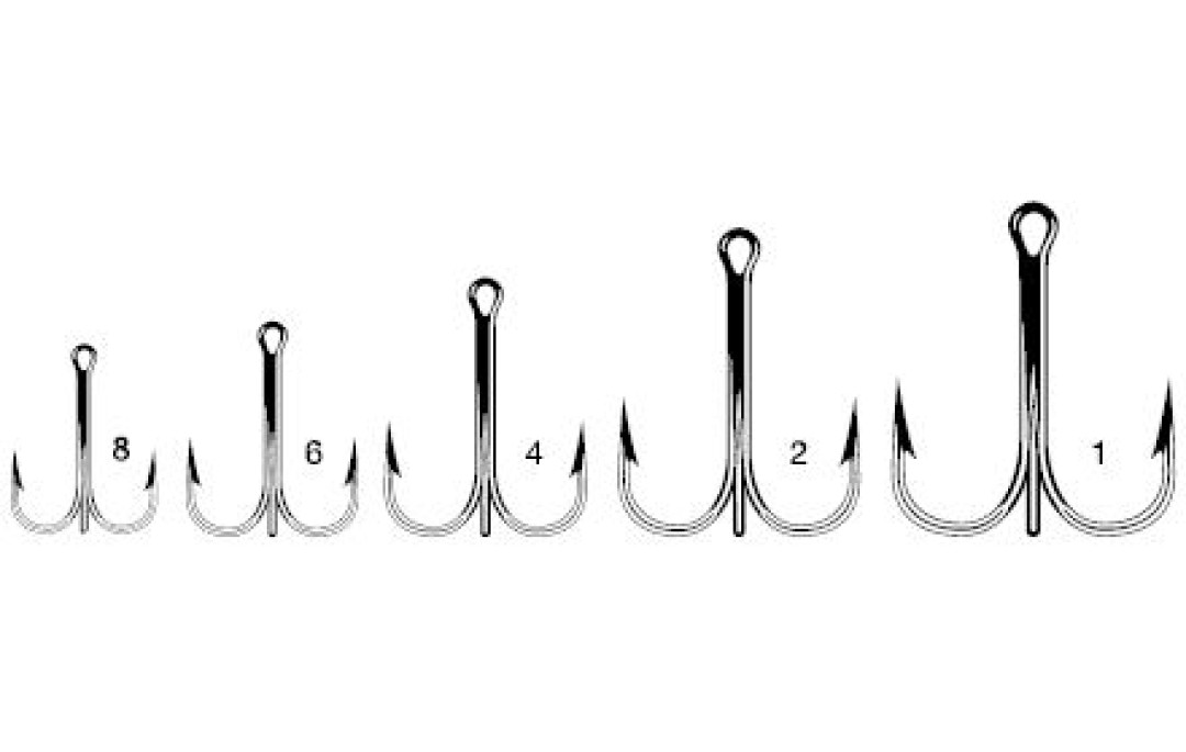 Kotwiczki 8540RD Vanadium Round Treble nr #4 10szt VMC